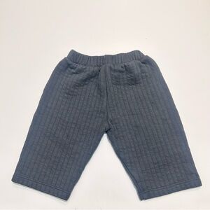 Zara Baby Boys Ribbed Knit Jogger Pants - Charcoal Grey